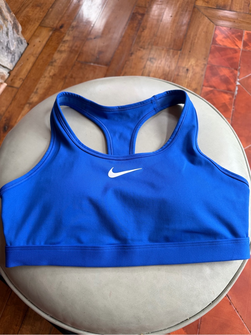 Nike Dri-FIT Blue Padded Sports Bra